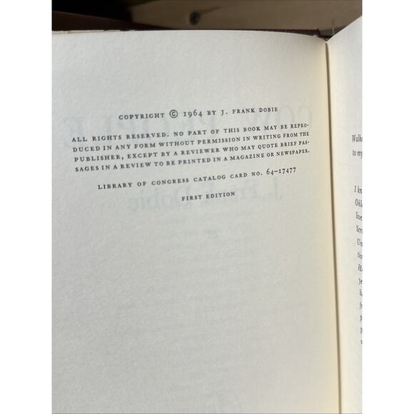 Cow People by J. Frank Dobie – First Edition, Illustrated, 1964 Western Culture - Picture 6 of 6